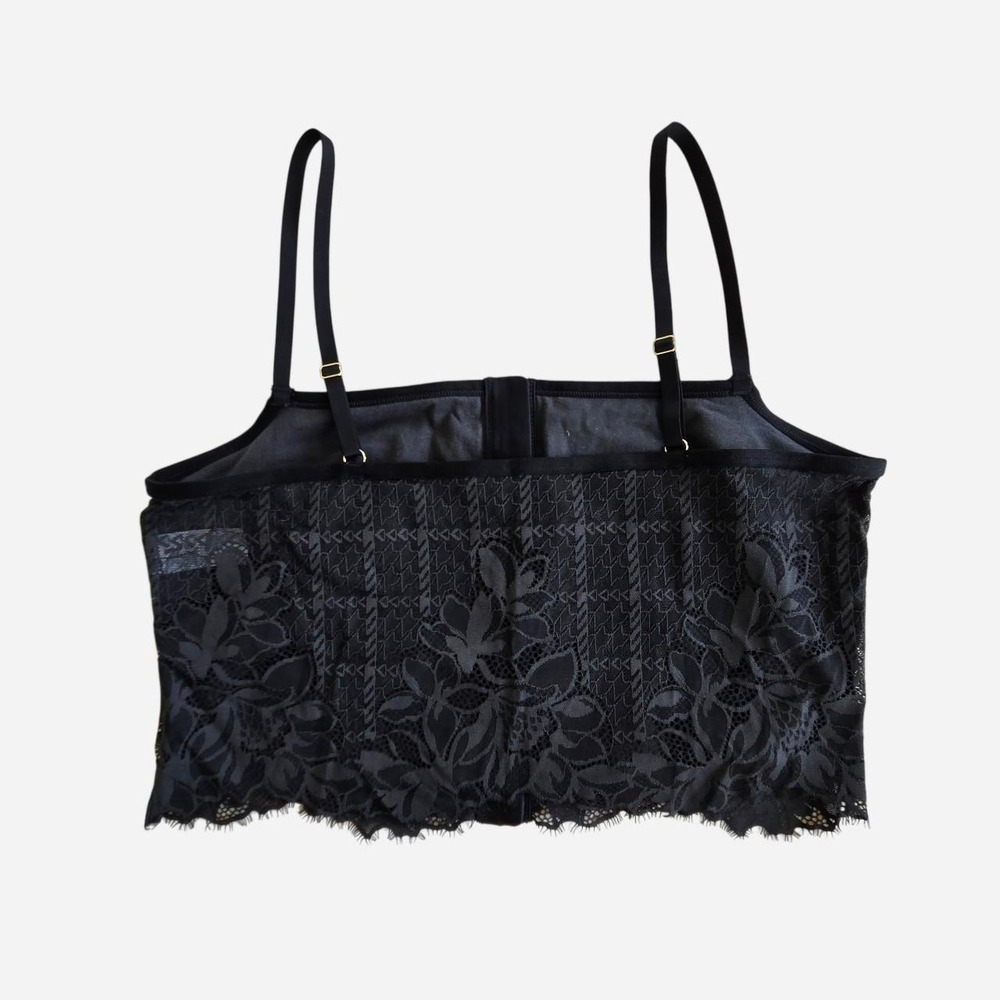 Aerie black lace corset bralette - Picture 4 of 5